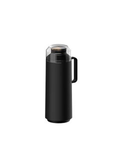 TRAMONTINA Insulated Carafe | Termal Water Flask 1 Liter | Polypropylene With Internal Glass Liner | Thermal Beverage Dispenser Exata Black  - Image 2