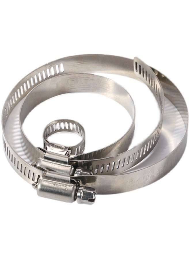 304 Stainless Steel Hose Clamp Hose Clamp Clamp Clamp Clamp Clamp Clamp Clamp Hose American Hose Clamp Communication Clamp Monitoring Clamp-Specification Model:304 Diameter 175-197 Width 12mm  - Image 5