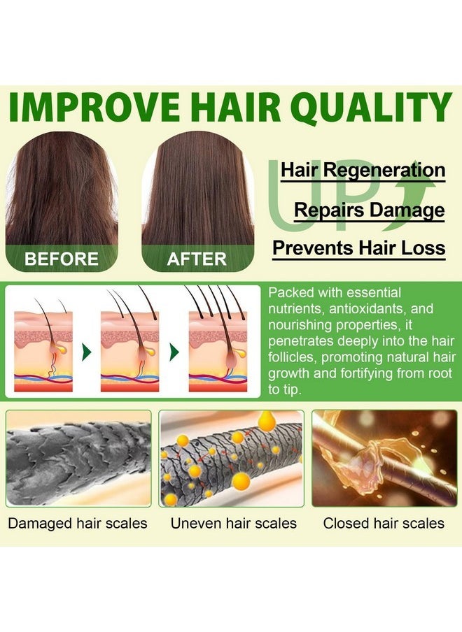 Frovetani Batana Oil for Hair Growth, 100% Pure Organic Cold Press Batana Oil from Honduras, Thicker & Stronger Hair, Eliminate Split Ends, Prevent Hair Loss, Nourishes Scalp Hair and Skin (60ml) (1)  - Image 2