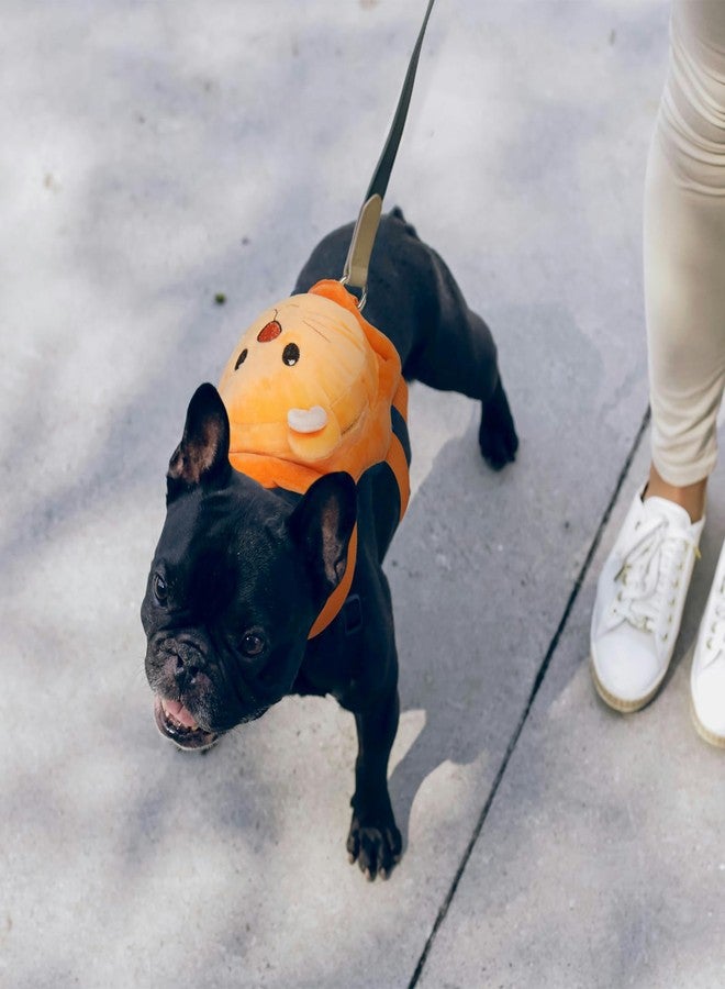 ROZKITCH Dog Backpack Harness, Soft and Adjustable Pet Saddle No Pull Bag with D-Ring for Small Medium Dogs, Cute Lion Design for Outdoor Travel, Walking, and Hiking Animal Self Carrier Bag M - Image 5