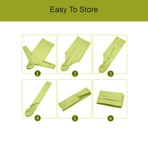 HACER EVA Waterproof Unisex Rain Coat Hooded Full Sleeves Outdoor Men, Women, Boys & Girls Rainwear Poncho Raincoat for Camping, Hiking & Travelling (Olive Green) - Image 4