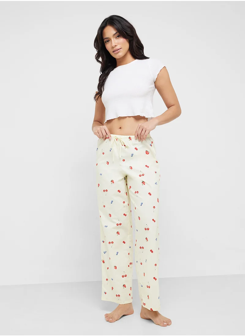 هانك مولر Pant Woven Fruit