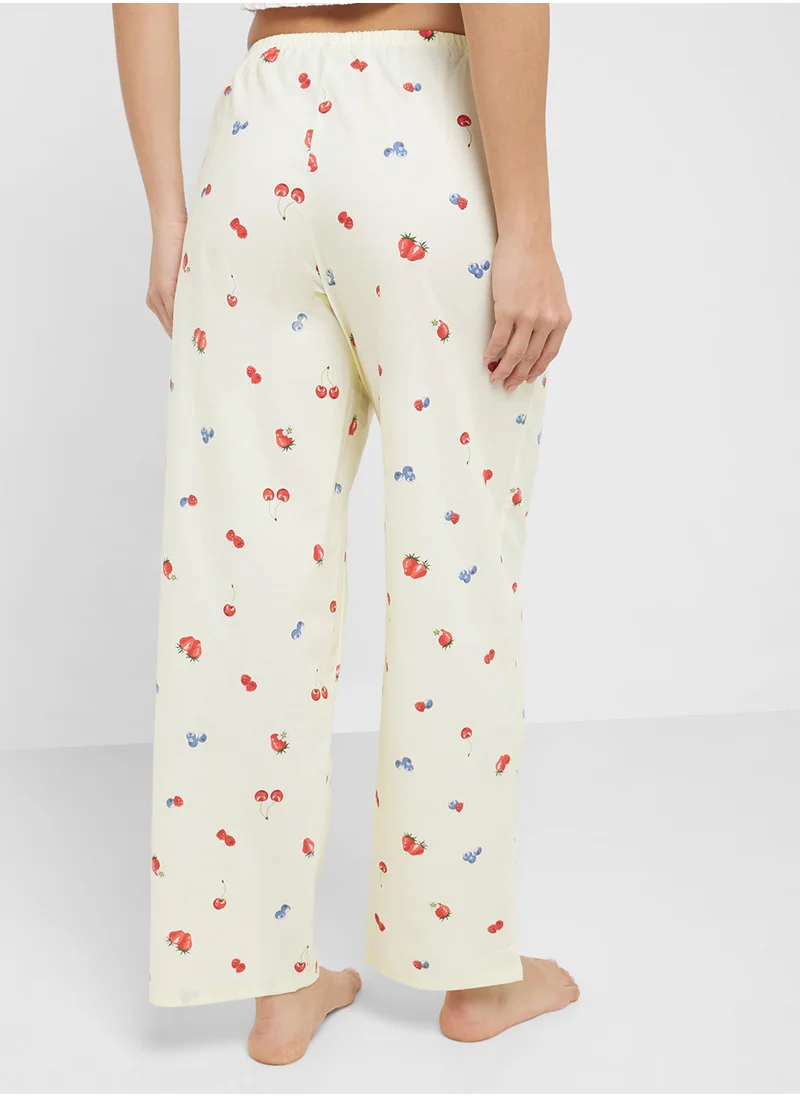 هانك مولر Pant Woven Fruit
