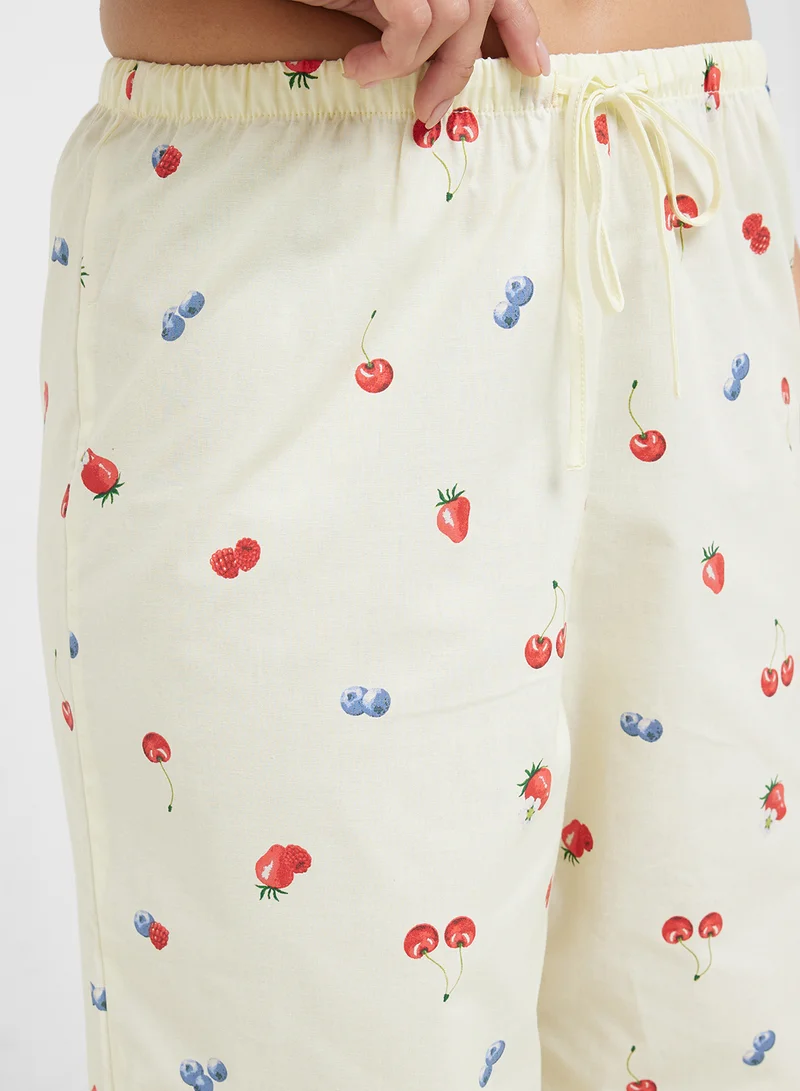 hunkemoller Fruit print pant