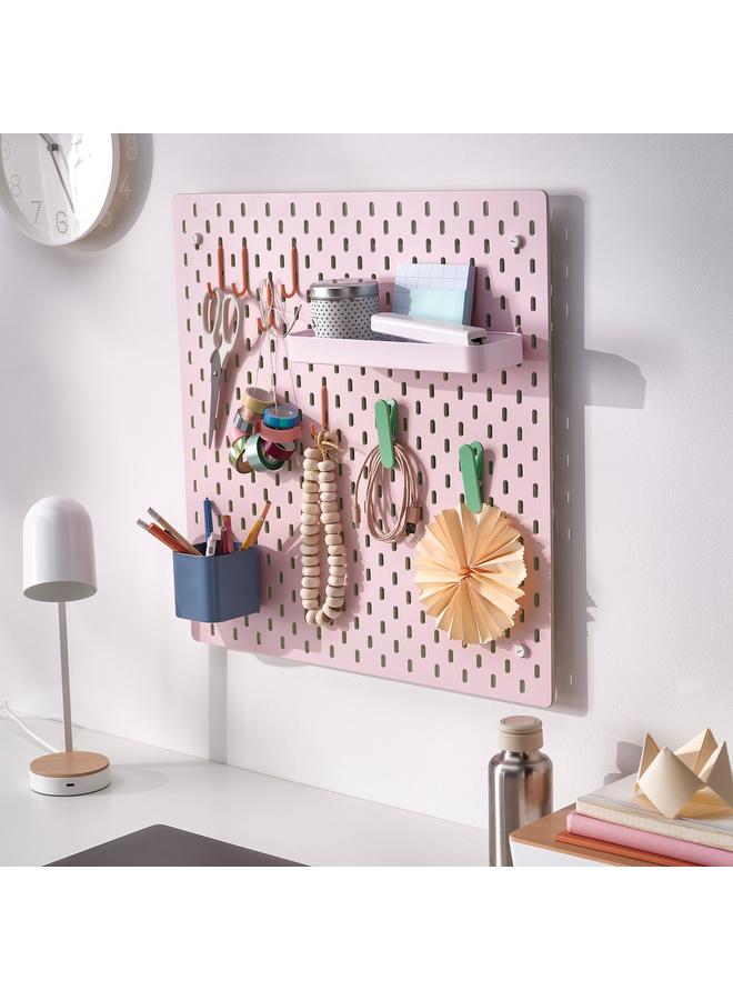 erorex Pegboard, Beige/Pink, 56X56 Cm - Image 5
