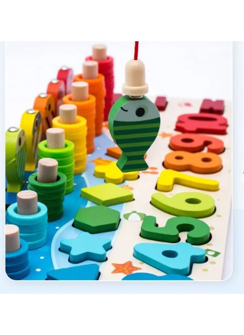Filly Children's Toys Digital Building Blocks Early Education Jigsaw Puzzle Intelligence Development Baby 1- 3 Boys And Girls  - Image 2
