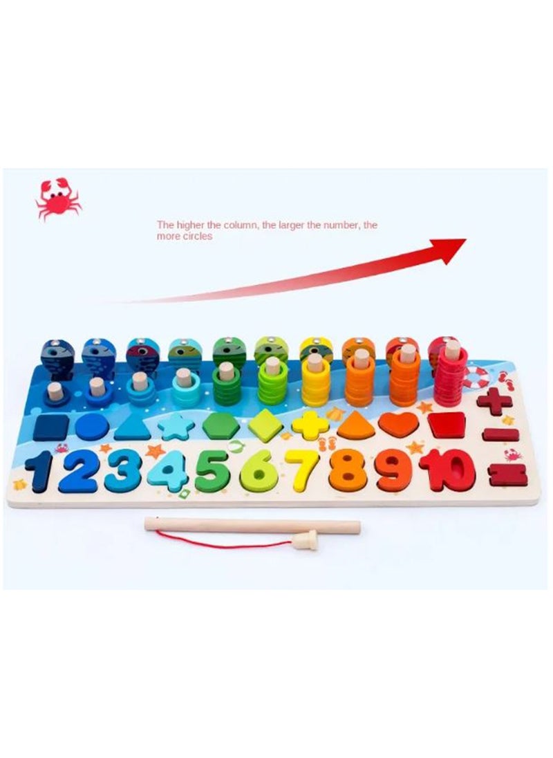 Filly - Children's Toys Digital Building Blocks Early Education Jigsaw Puzzle Intelligence Development Baby 1- 3 Boys And Girls - Image 1