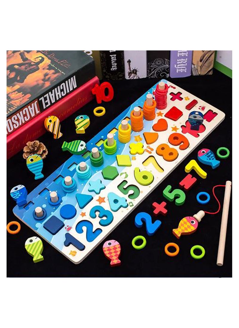 Filly Children's Toys Digital Building Blocks Early Education Jigsaw Puzzle Intelligence Development Baby 1- 3 Boys And Girls  - Image 3