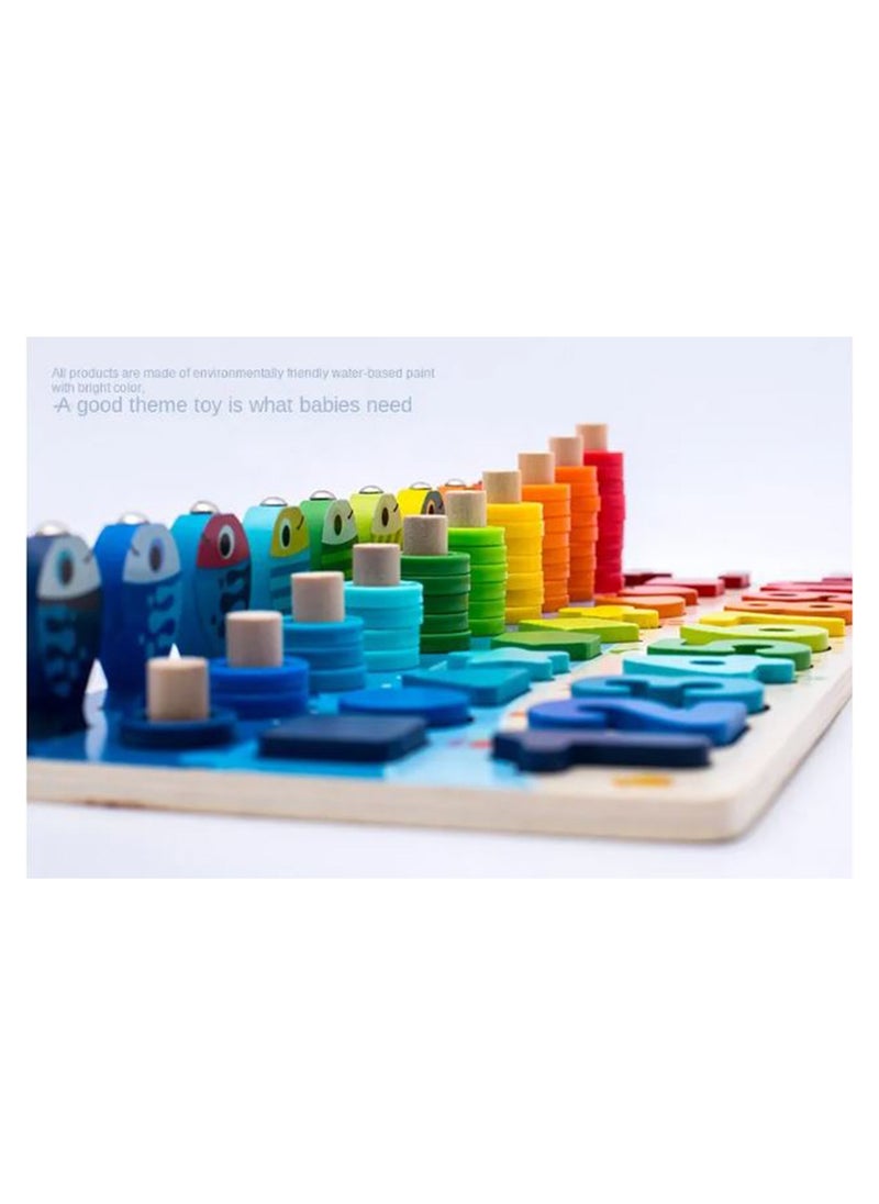Filly - Children's Toys Digital Building Blocks Early Education Jigsaw Puzzle Intelligence Development Baby 1- 3 Boys And Girls - Image 1