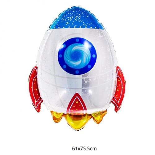 Evisha Space Rocket Space Ship Astronaut Foil Balloon For Astronaut Theme Birthday Party Decoration Kids Birthday Decoration - Image 4