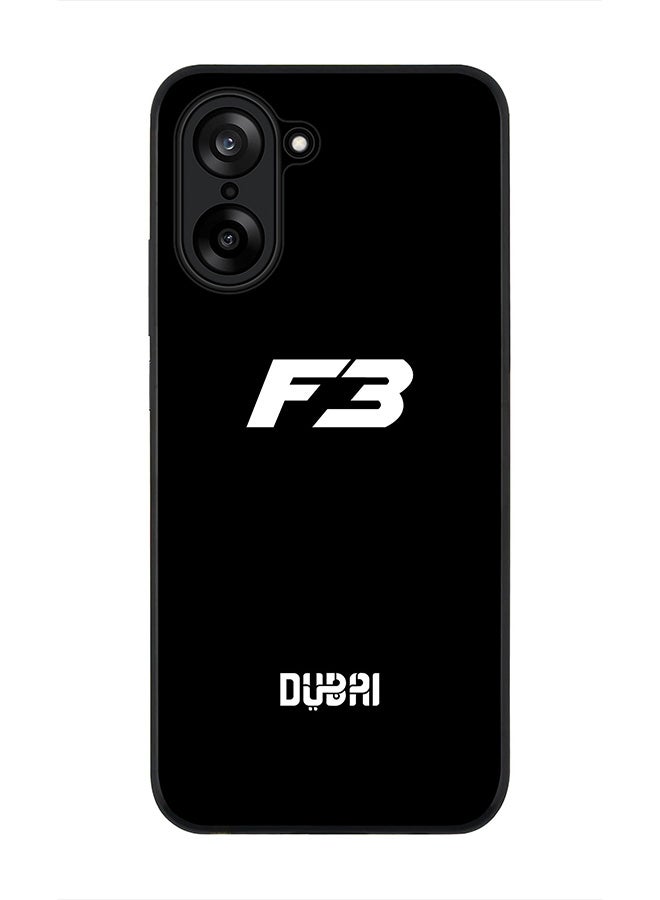 Stylizedd For OnePlus Nord CE5 / Ace 5 Racing Case,Slim fit Camera Protection, Shockproof Thin Phone cover  -  Faz3 Dubai Black