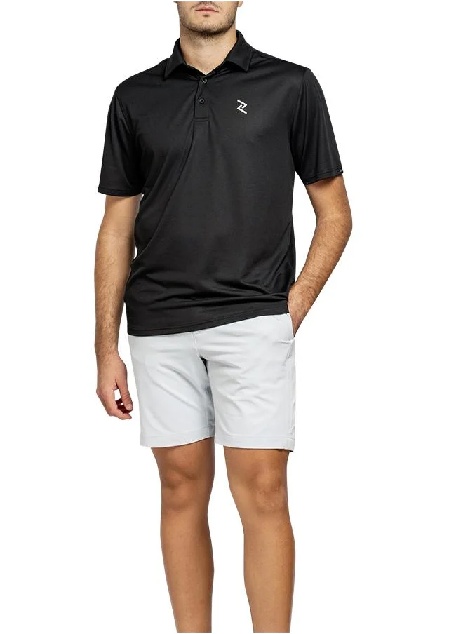 زيسي Men's Solid Golf Polo Shirt