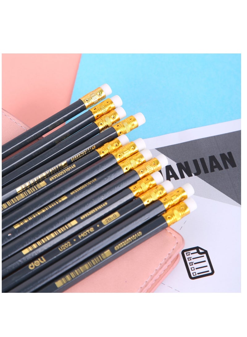 Deli 12-Piece 2B Graphite Hexagonal Pencils - Image 4