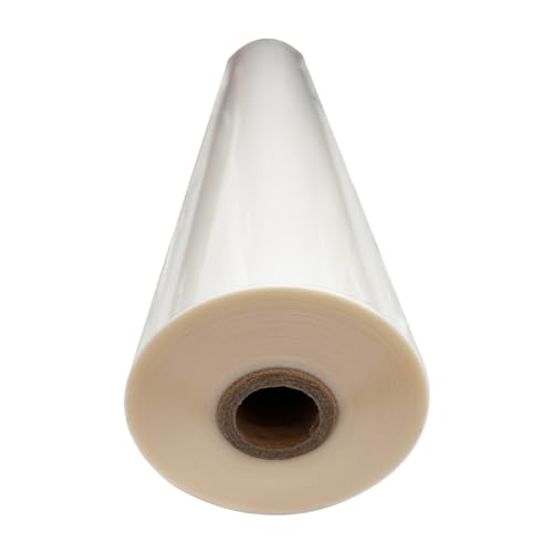 INTBUYING 12.5in x 656ft Glossy BOPP Laminating Film, Thermal Laminate Film Hot Roll Laminating Film, 1" Poly-in Core, 1 mil (28 mic) Thickness, Laminating Sheet Roll for Paper and Photo Laminating - Image 4