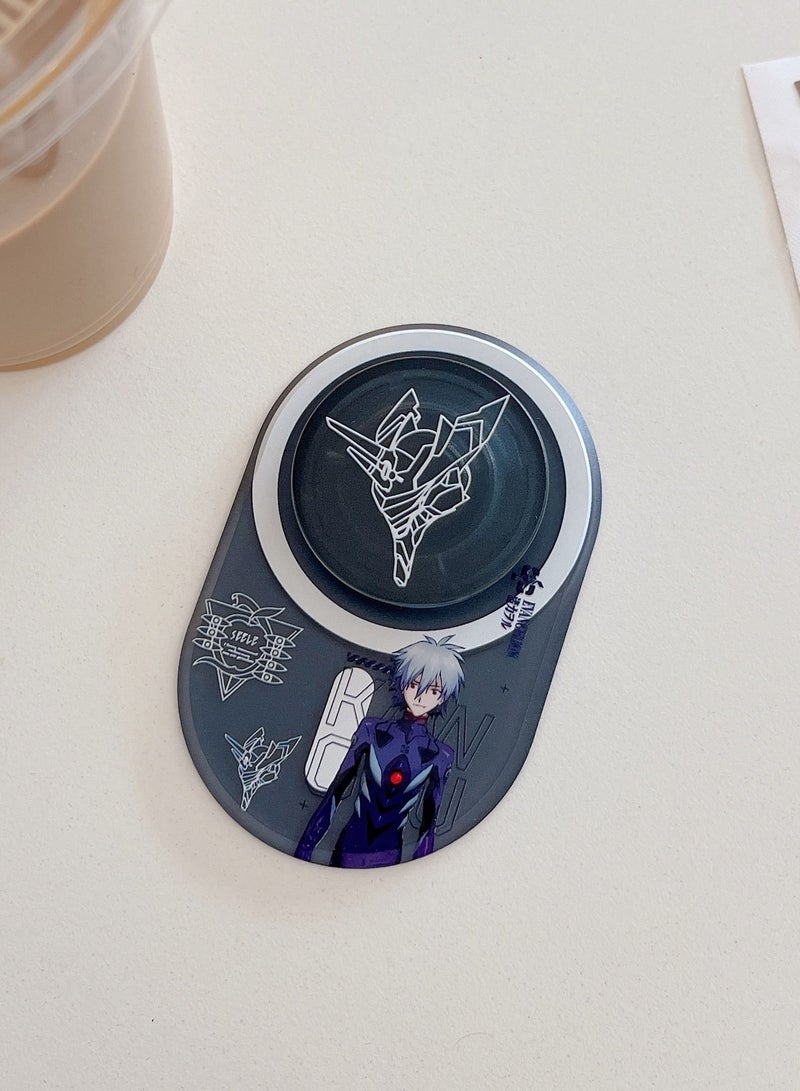 Casetify EVA Phone Grip Stand Compatible with MagSafe, MagSafe Phone Grip Holder, Wireless Charging Compatible Black - Image 2