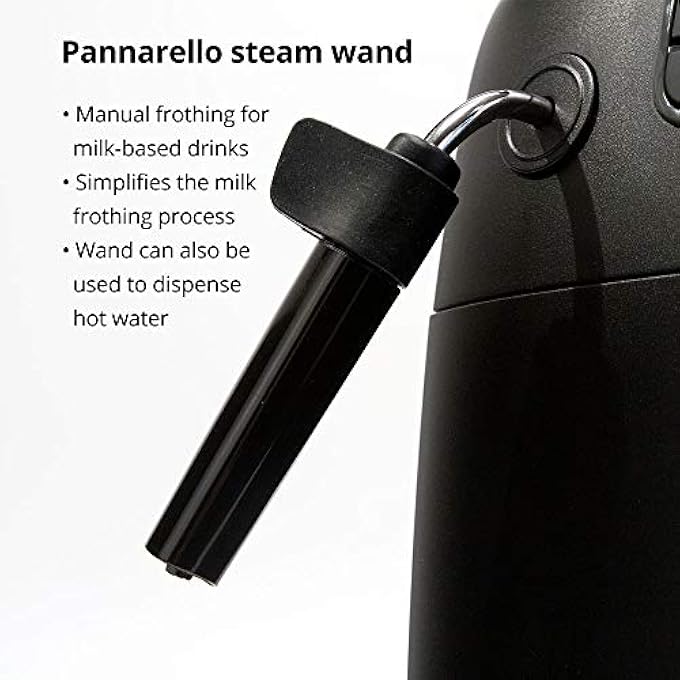 جاجيا ماكينة إسبريسو فيلاسكا، 54 أونصة، لون أسود - Image 3