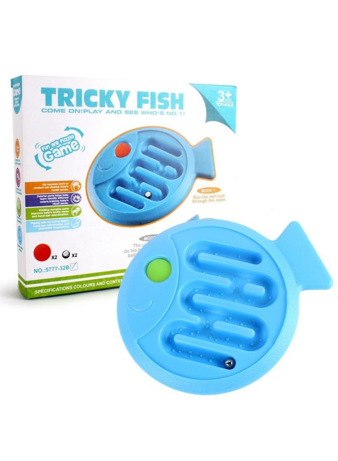 Skillful Maze Fish. Children's Educational Toy Track Hand-eye Coordination Balance Fish Early Education Aids Sensory Training Equipment