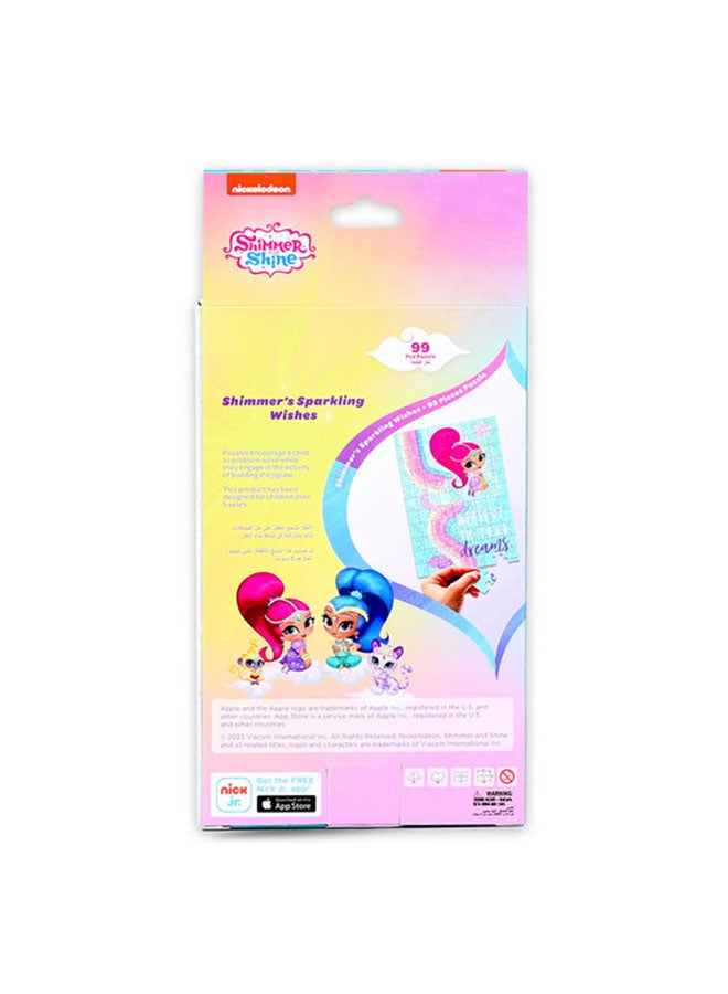 nickelodeon Shimmer’S Sparkling Wishes - 99 Pc Jigsaw Puzzle 5 Years And Above - Image 3