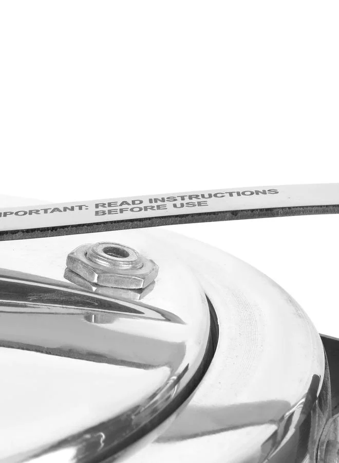 Royalford 2-Piece Aluminum Pressure Cooker Combo 5L and 3L