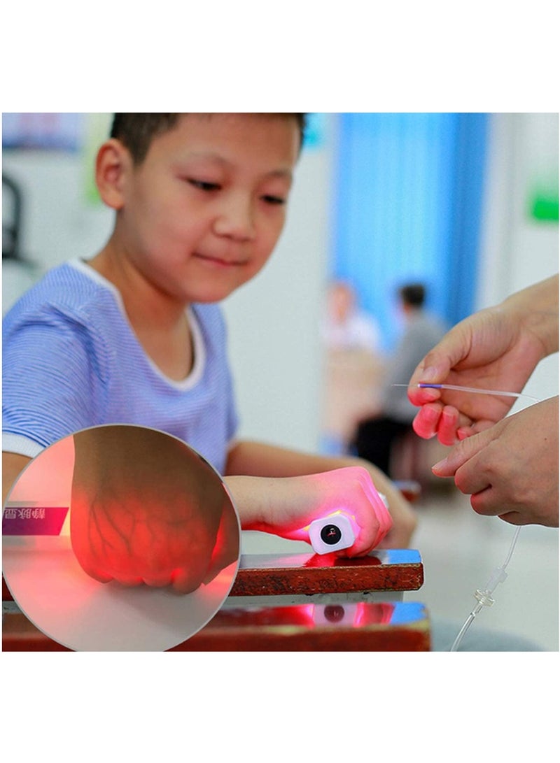 Intelligent vein finder for children at home, portable imaging device for adults and children, quick positioning to reduce puncture pain (white) - Image 3