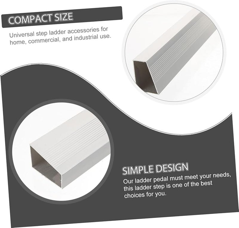 مجموعة درجات سلم الألومنيوم العالمية القابلة للاستبدال، قطعتان، قابلة للتعديل - Image 4