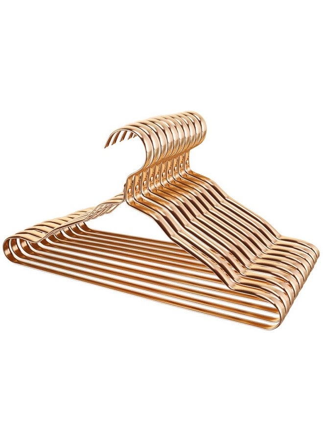 ROLLYWARE Rollyware Aluminium Clothes Hangers with Non-Slip Design Space Saving Heavy Duty Hangers for Men Women Suit Shirts Pants Jacket Coat Pack of 24(Color May Vary).  - Image 1