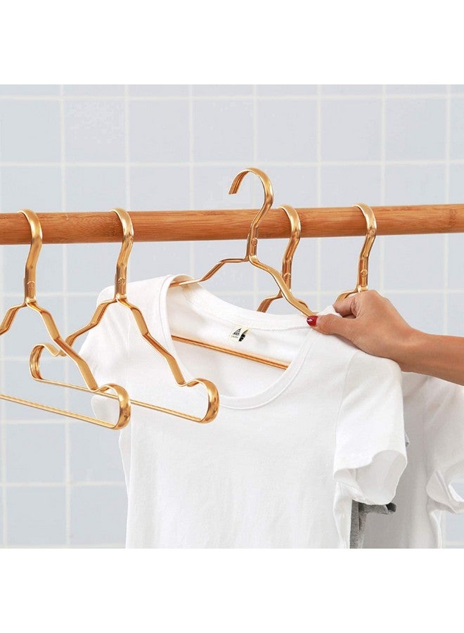 ROLLYWARE Rollyware Aluminium Clothes Hangers with Non-Slip Design Space Saving Heavy Duty Hangers for Men Women Suit Shirts Pants Jacket Coat Pack of 24(Color May Vary).  - Image 3