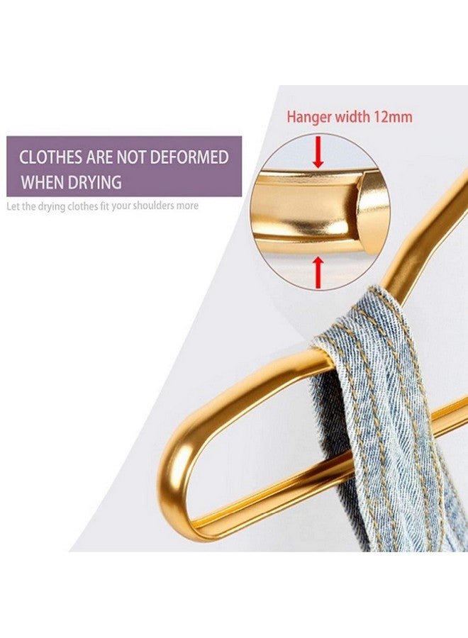 ROLLYWARE Rollyware Aluminium Clothes Hangers with Non-Slip Design Space Saving Heavy Duty Hangers for Men Women Suit Shirts Pants Jacket Coat Pack of 24(Color May Vary).  - Image 4