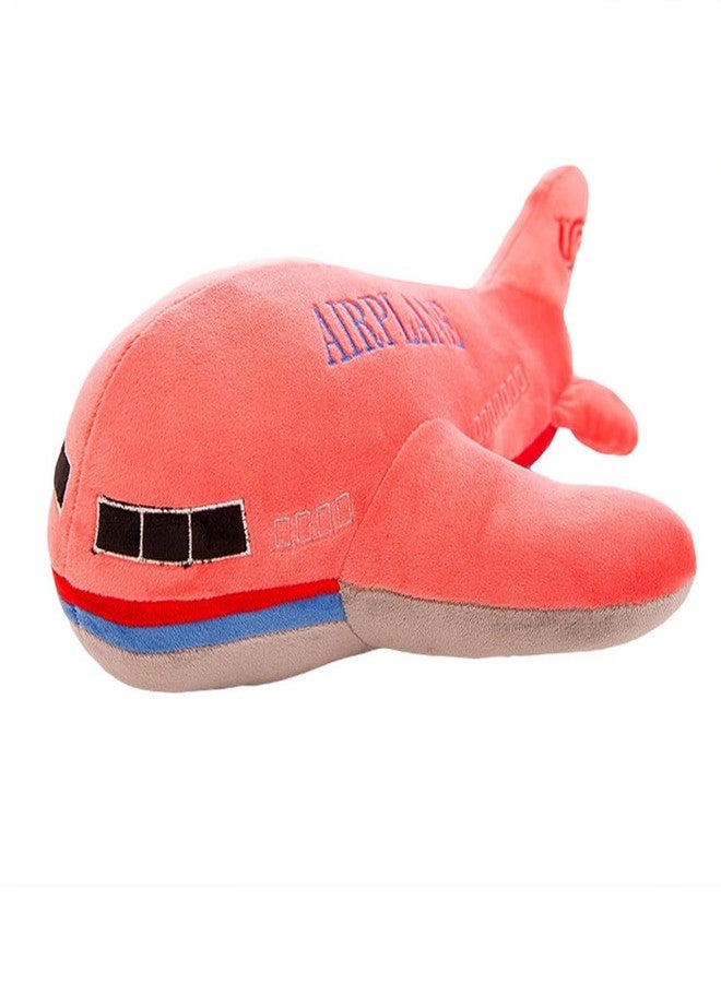 NatureMan 15.7" Airplane Plush Stuffed Toys Aircraft Plush Pillow Model Plane Toys,Children's Room Decoration for Kids (Pink) - Image 1