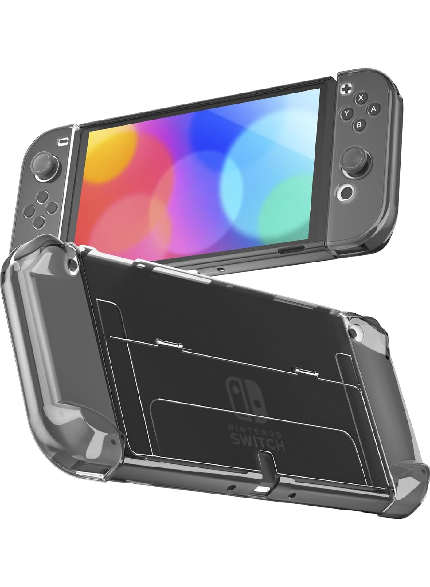 rockpow Rockpow 3 In 1 Protective Clear Case Cover For Nintendo Switch Oled Z90F0E207869757DABFFAZ