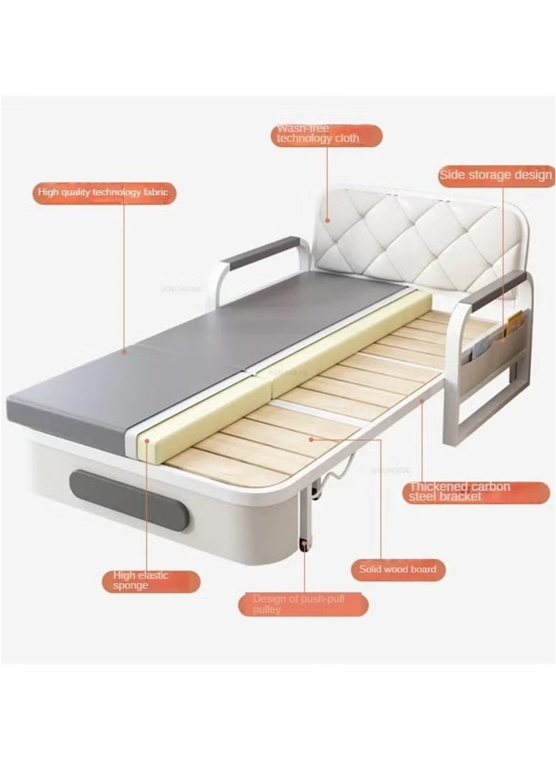 Generic Latex Sofa Bed -Pull Out Sofa Bed futon -Sleeper couches for Living Room-Suitable for Small Space, RV Sofa Bed, Lounge(Latex mattress)  - Image 3
