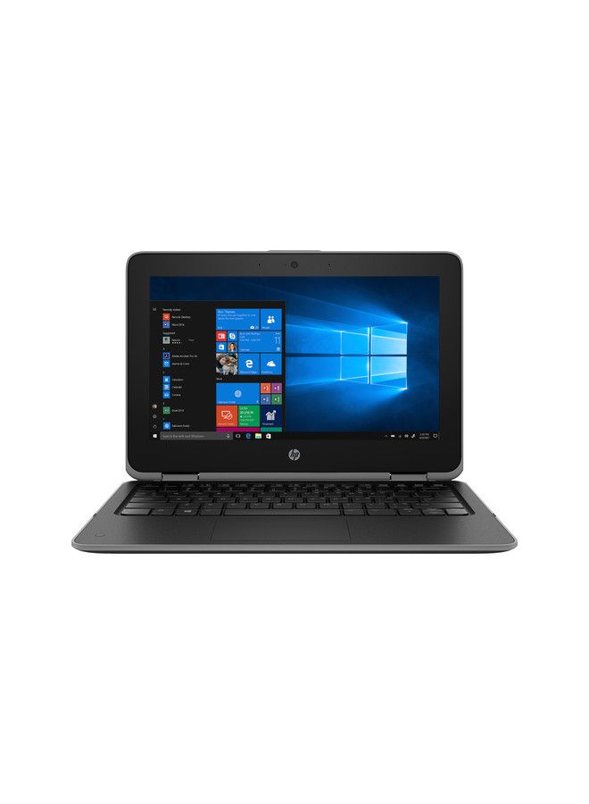 HP ProBook 11 G4 X360 Convertible 2-In-1 Laptop With 11.6-Inch Display, Core m3 Processor/8GB RAM/128GB SSD/Intel UHD 615 Graphics Card Black - Image 1