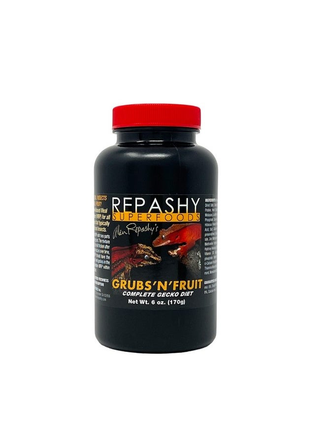 Repashy Repashy Grubs 'N' Fruit Crested Gecko Diet 6 Oz JAR 