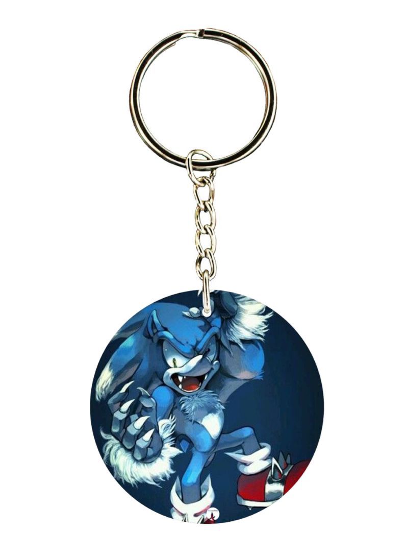 RKN Double Sided Sonic Printed Keychain