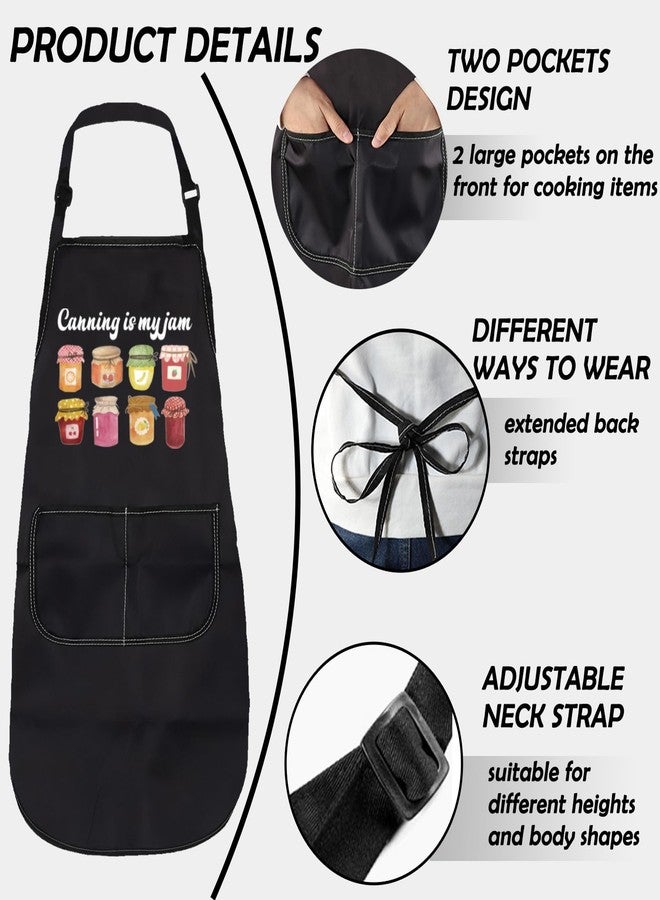 Gzrlyf Canning Apron With Pockets Canning Is My Jam Canning Lover Gift For Vegetarian Canner Gift (Canning apron) - Image 4