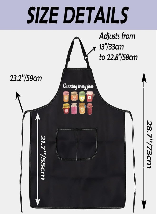 Gzrlyf Canning Apron With Pockets Canning Is My Jam Canning Lover Gift For Vegetarian Canner Gift (Canning apron) - Image 2