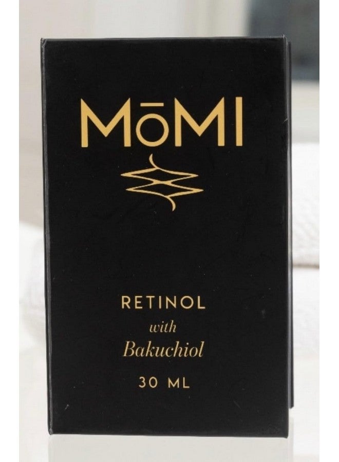 Momi Mōmi Retinol With Bakuchiol Serum 1 Oz Antiaging. For Sensitive Skin. Reduces Fine Lines And Wrinkles. Contains Retinol Gs50 Ha And Bakuchiol - Image 4