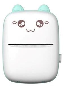 Huitich Cute Portable Thermal Mini Printer Blue  - Image 1