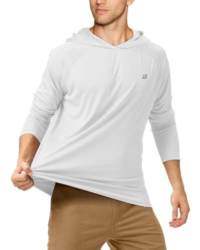 Roadbox UPF 50+ Fishing Shirts for Men Long Sleeve Sun Protection Lightweight Outdoor UV Hiking Shirts - Image 2