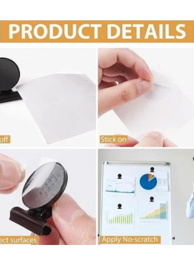 ثلاجة مغناطيسات,24Pack مقاطع مغناطيسية مقاطع بولدوغ,مثالية لثلاجة لوحة أبيضة مغناطيسات شاشات الصور,استخدام المدرسة المنزلية الثقيلة - Image 5