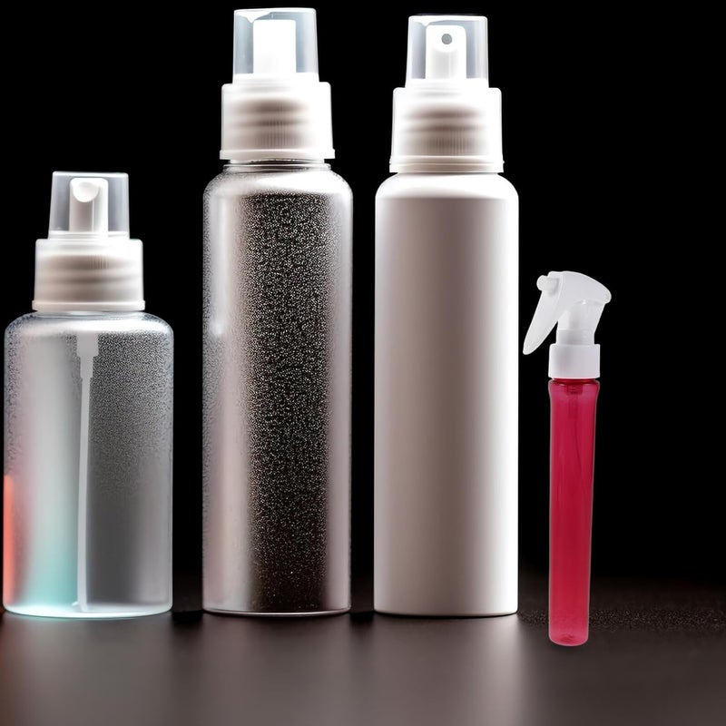 IMIKEYA 3pcs Mini Hairdressing Spray Bottles 38ml Continuous Mist Water Spray for Barber Salon Hair Care with Red, and Blue Colors - Image 5