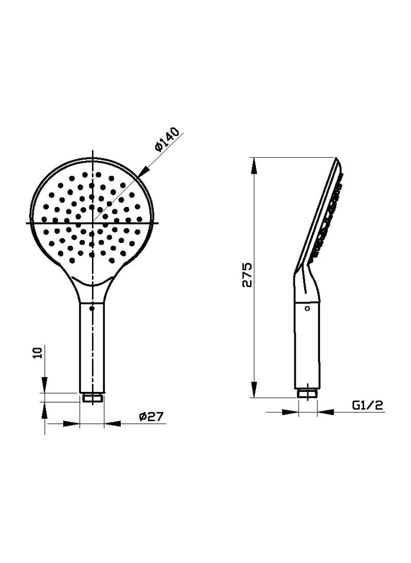 Twist Shower Head -White - pzsku/Z90F14F0CD1BF3EA82872Z/45/_/1716451731/57e8c8f4-90b7-4720-ba16-535fc6c6a3a0
