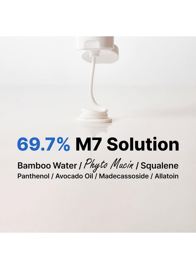 Lanbelle - Supernatural Hydrating Facial Cream 2.53 Oz Vegan 72Hour Super Long Face Moisturizer 14% Phytomucin Skinbarrier Daily Face Lotion Sensitive Dry Skin Noncomedogenic Noscent No Chemicals - Image 1