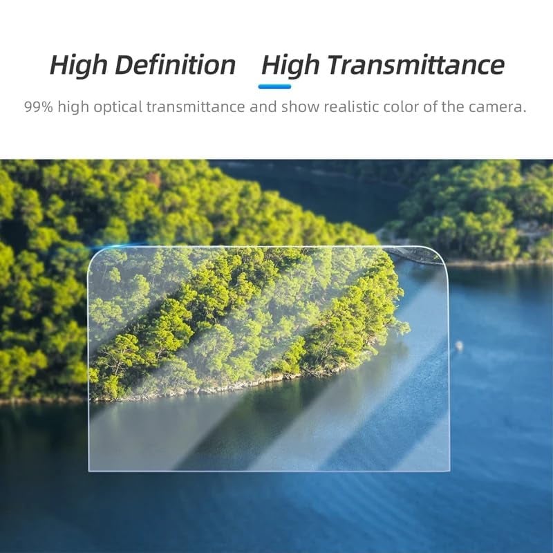 Tectonic Screen Guard for DJI Osmo Action 360 – HD Tempered Glass Screen Protector, Anti-Scratch, Waterproof & Shatterproof Display Protection for Action Camera - Image 3
