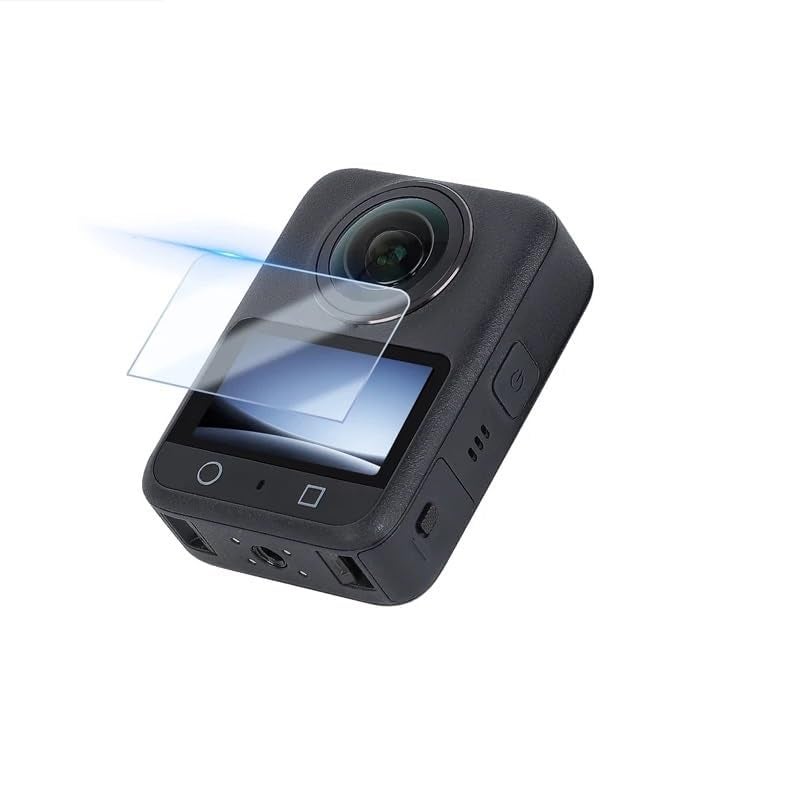 Tectonic Screen Guard for DJI Osmo Action 360 – HD Tempered Glass Screen Protector, Anti-Scratch, Waterproof & Shatterproof Display Protection for Action Camera - Image 1