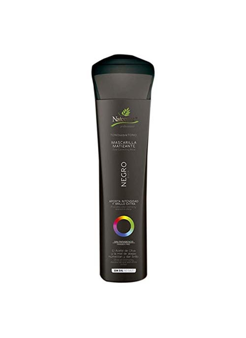 Naissant - Naissant Cool Black Hair Toning Mask | Eliminates Brassiness | Neutralizes Yellow & Orange Tones | Paraben, Ammonia & Sulfate Free | Pro-Vitamin B5, Olive Oil & Honey (Negro) 10.1 Fl - Image 1