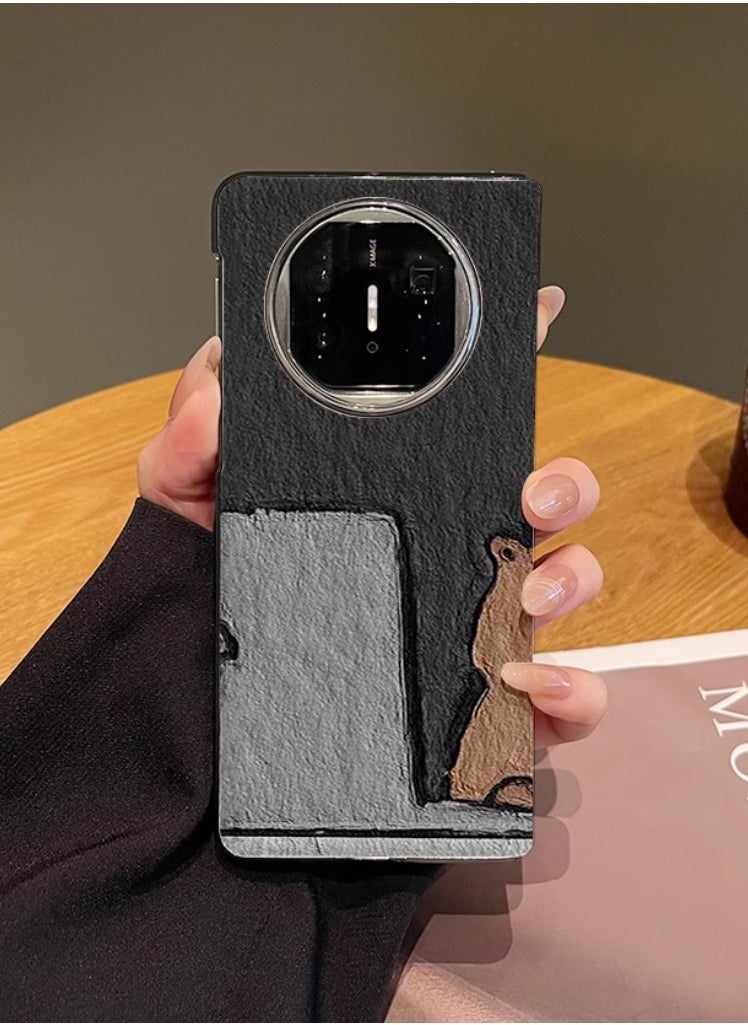 Huawei Matex5 Phone Case New Capybara Work Capybara All Inclusive Flip Leather Case