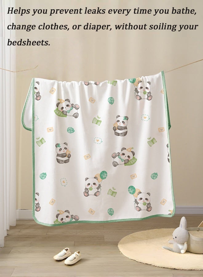 Vinnatsu Baby Waterproof Changing Pad Liners Waterproof Bed sheet  - Quilted Thicker Ultra Soft Changing Table Cover Liners for Baby Toddler Children Pet and Adults - Durable & Easy to Clean - 50×70 CM - Image 2