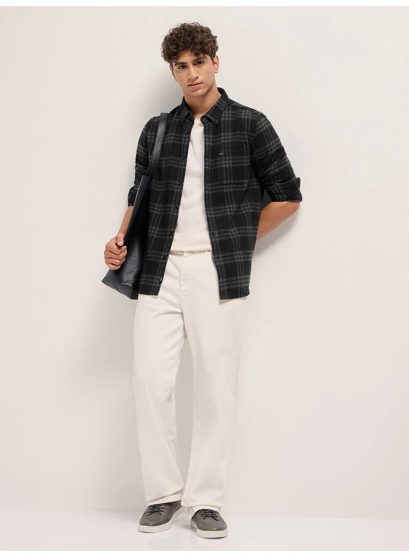 THE BEAR HOUSE  Men’s Long Sleeve Shirt – Classic, Comfortable and Stylish Essential for Work, Travel or Casual Outings for Men | Best Price UAE