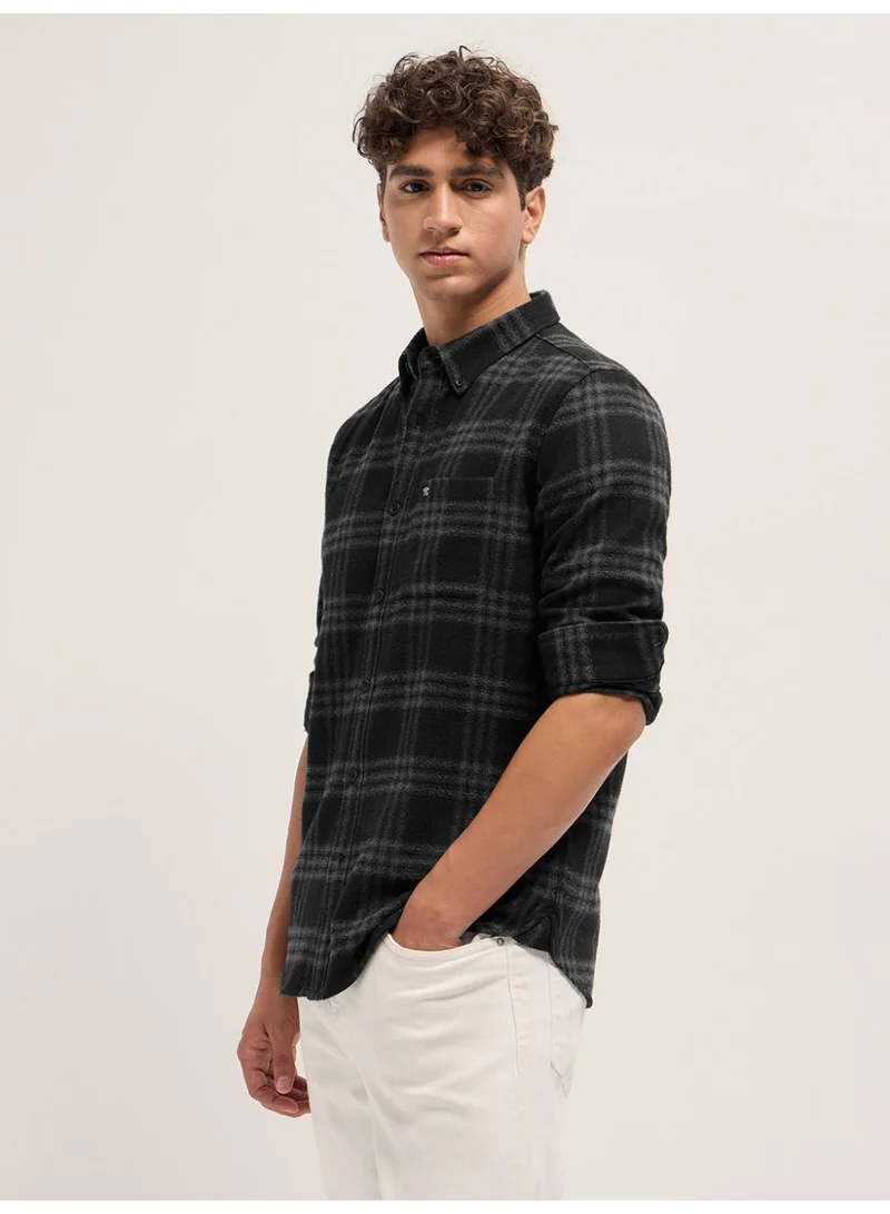 THE BEAR HOUSE  Men’s Long Sleeve Shirt – Classic, Comfortable and Stylish Essential for Work, Travel or Casual Outings for Men | Best Price UAE